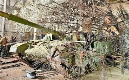 Nga thử nghiệm giáp 'bồ công anh' cho xe tăng