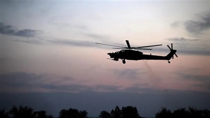 Trực thăng Mi-28 của Nga bị rơi, toàn bộ phi hành đoàn thiệt mạng