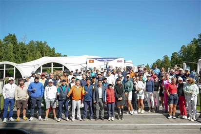 Tin ảnh: Dấu ấn Việt Nam tại giải golf quốc tế quy mô lớn ở Moscow Country Club