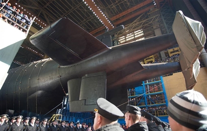 Hải quân Nga chuẩn bị tiếp nhận siêu vũ khí 'tàu sân bay ngầm'