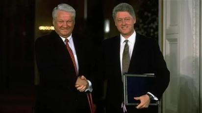Giải mật thỏa thuận năm 1997 giữa ông Boris Yeltsin và Bill Clinton