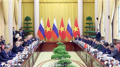 Việt Nam coi Nga là một trong những ưu tiên trong chính sách đối ngoại