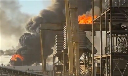 Nổ lớn ở nhà máy lọc dầu Mỹ giữa bất ổn về nguồn cung do xung đột Iran