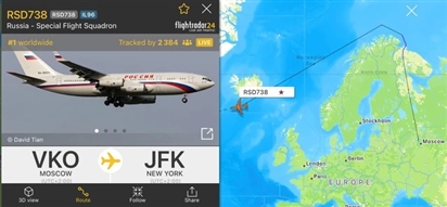 Máy bay Nga tiến vào không phận Mỹ: Đón quan chức hay mang thông điệp?