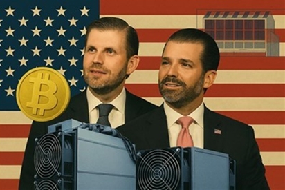 Công ty khai thác Bitcoin của gia đình Tổng thống Mỹ Donald Trump chuẩn bị 'lên sàn'