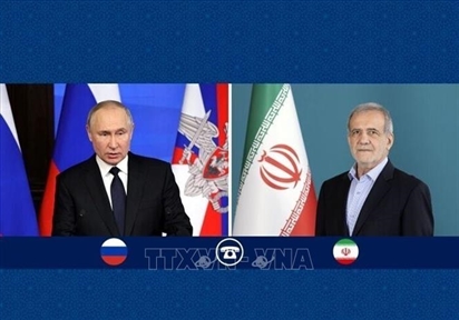 Iran đánh giá cao vai trò của Nga trong giảm căng thẳng tại Trung Đông
