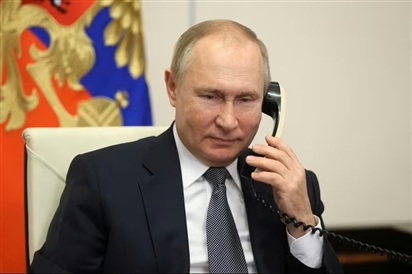 Tổng thống Putin điện đàm với Tổng thống Brazil