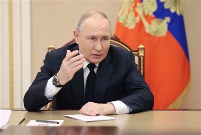 Tổng thống Vladimir Putin: Mức sống tại Donbass, Novorossiya sẽ tương đương mặt bằng chung Liên bang Nga