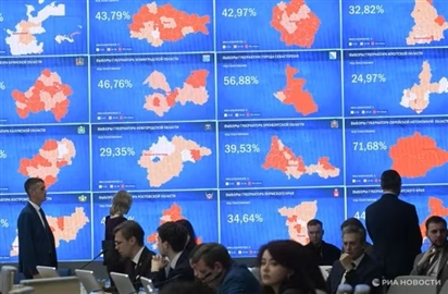 Bầu cử Nga: Ứng viên đảng Nước Nga Thống nhất thắng tại 19/20 địa phương