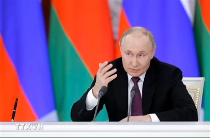 Tổng thống Nga Vladimir Putin khẳng định sẵn sàng tiếp tục đàm phán với Ukraine