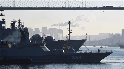 Nga - Trung tập trận hải quân ở Biển Nhật Bản