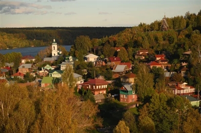 Mùa thu vàng rực rỡ ở Nga