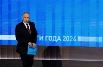 Tổng thống Putin: Sức mạnh quân sự của Nga đang gia tăng đáng kể