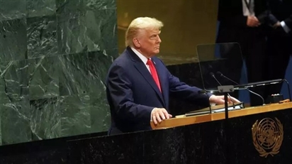 Tổng thống Trump phát biểu tại Đại hội đồng Liên Hợp Quốc về tình hình châu Âu và xung đột ở Ukraina