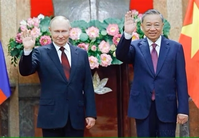 Đối tác Chiến lược Toàn diện Việt Nam-Nga không ngừng được củng cố và tăng cường