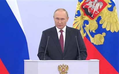 Ông Putin: lựa chọn của cư dân các vùng lãnh thổ mới là rõ ràng và dứt khoát– tái thống nhất với Nga