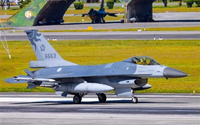 8 tiêm kích F-16 của Đài Loan bị hỏng do động đất