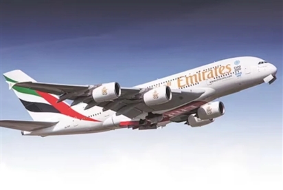 Emirates bị phạt 1,5 triệu USD do hoạt động trong không phận bị cấm