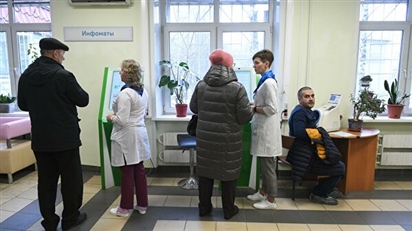 Moskva: Bệnh viện tạm thời không cho vào thăm bệnh nhân