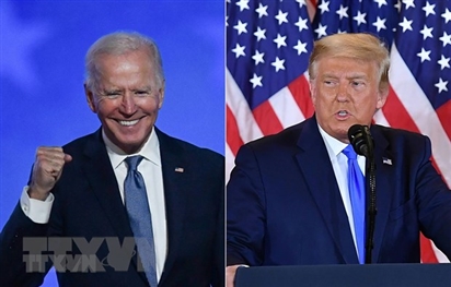 Tổng thống Biden và cựu Tổng thống Trump vận động tranh cử