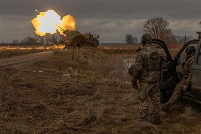 Trận địa của Ukraine tại Avdiika có nguy cơ sụp đổ khi Nga tấn công vũ bão