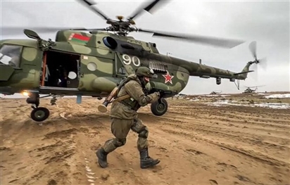 Nga-Belarus tập trận chung khi xung đột ở Ukraine vào giai đoạn mới