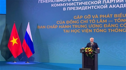 Chủ tịch Duma Quốc gia Nga đánh giá cao đóng góp của quân nhân Việt Nam trong Chiến thắng Vĩ đại