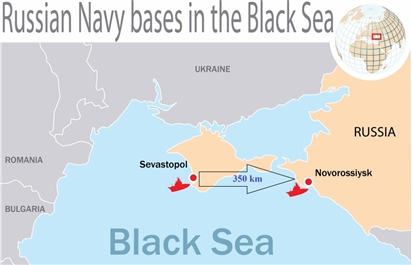 Điều gì khiến Hạm đội Biển Đen rời Crimea về Novorossiysk?