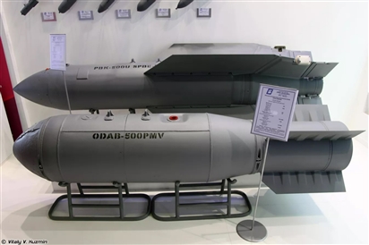 Nga tung bom nhiệt áp ODAB-500 vào chiến trường Ukraine