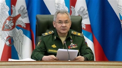 Bộ trưởng Quốc phòng nói quân đội Nga đã hoàn thành mục tiêu chính của năm 2023