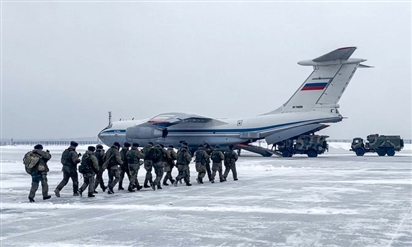 Nga lập phi đội hỗ trợ Kazakhstan, 12 máy bay đã xuất phát