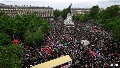 250.000 người Pháp xuống đường biểu tình chống phe cực hữu