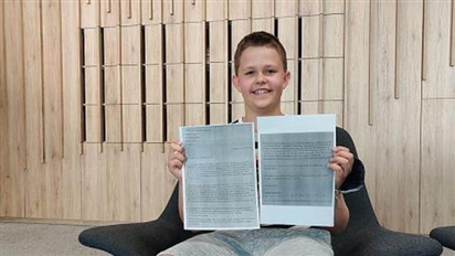 Cậu bé Áo viết thư cho ngài Putin: Đừng mất niềm tin