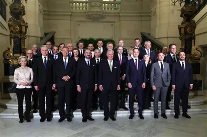 Hội nghị thượng đỉnh châu Âu tập trung vào vấn đề Trung Đông và hỗ trợ Ukraine