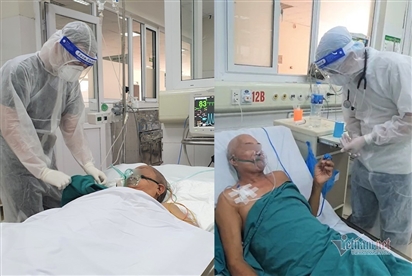 Cụ bà 71 tuổi mắc Covid-19 ở Hà Nội xin nhường sự sống cho chồng
