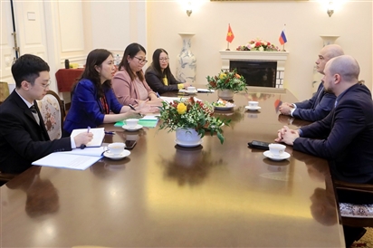Tham vấn giữa Vụ Thông tin Báo chí Bộ Ngoại giao hai nước Việt Nam - LB Nga