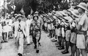Hình ảnh Đại tướng Võ Nguyên Giáp và Quân đội Việt Nam những ngày đầu