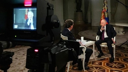 Tổng thống Putin nói về ấn tượng từ cuộc phỏng vấn với nhà báo Tucker Carlson