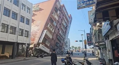 Động đất lớn nhất trong 25 năm tại Đài Loan: Số người thương vong tăng mạnh lên 718
