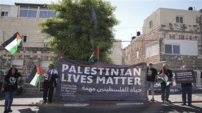 Người dân Palestine phản đối chuyến thăm của Tổng thống Mỹ Joe Biden