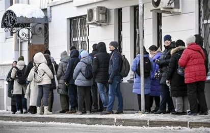Người dân Crimea bỏ phiếu bầu Tổng thống Nga