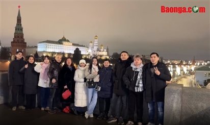 Một đêm trước năm mới ở Quảng trường Đỏ và niềm vui giản dị của người Việt lao động tại Nga