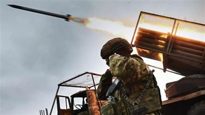 Quân đội Nga giải phóng Yablonovka tại Cộng hòa Nhân dân Donetsk (DNR)