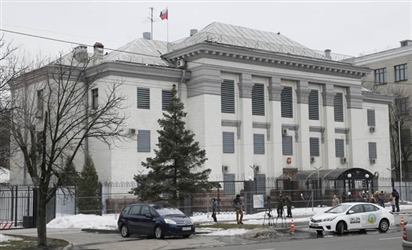 Nga phủ nhận thông tin sơ tán nhân viên tại các cơ quan ngoại giao ở Ukraine