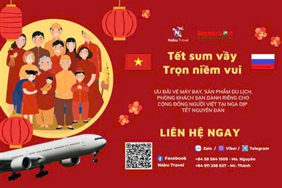 Nabu Travel đồng hành cùng cộng đồng người Việt tại Nga dịp Tết Nguyên đán 2025