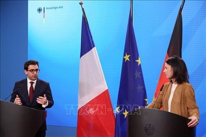 Đức và Pháp khẳng định tiếp tục hỗ trợ Ukraine