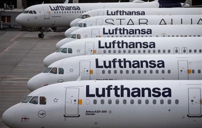 Đức: Nghiệp đoàn Verdi kêu gọi nhân viên Lufthansa tiếp tục đình công
