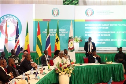 ECOWAS cân nhắc can thiệp quân sự vào Niger