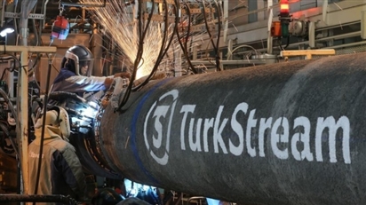 Xuất khẩu khí đốt Nga sang EU qua đường ống TurkStream giảm mạnh