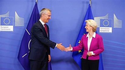 EU và NATO tăng cường hợp tác vì xung đột ở Ukraine